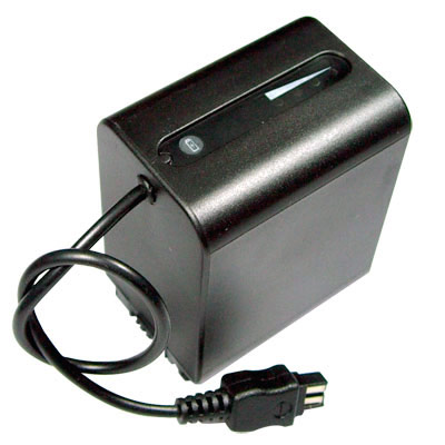 Sony NP-FH70 akkumulátor kábellel (utángyártott)