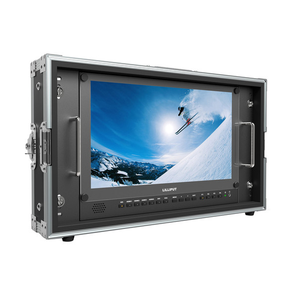 LILLIPUT BM150-4K 15,6″-OS ULTRA-HD rendezői kontroll monitor, rack-be szerelhető