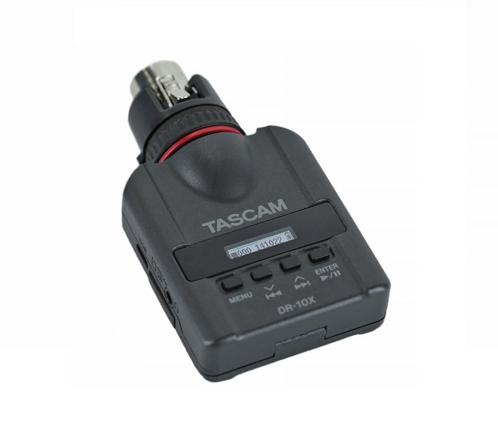 Tascam DR-10X Plug-on hangrögzítő