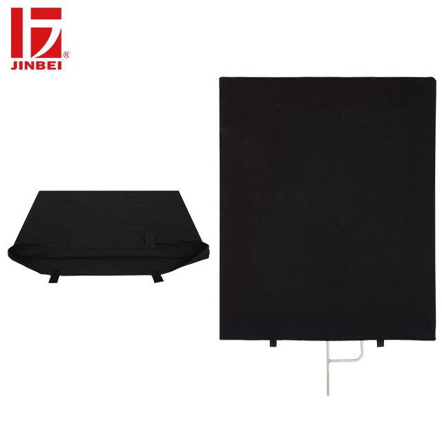 JINBEI Flag fekete textil 75x90cm kerethez