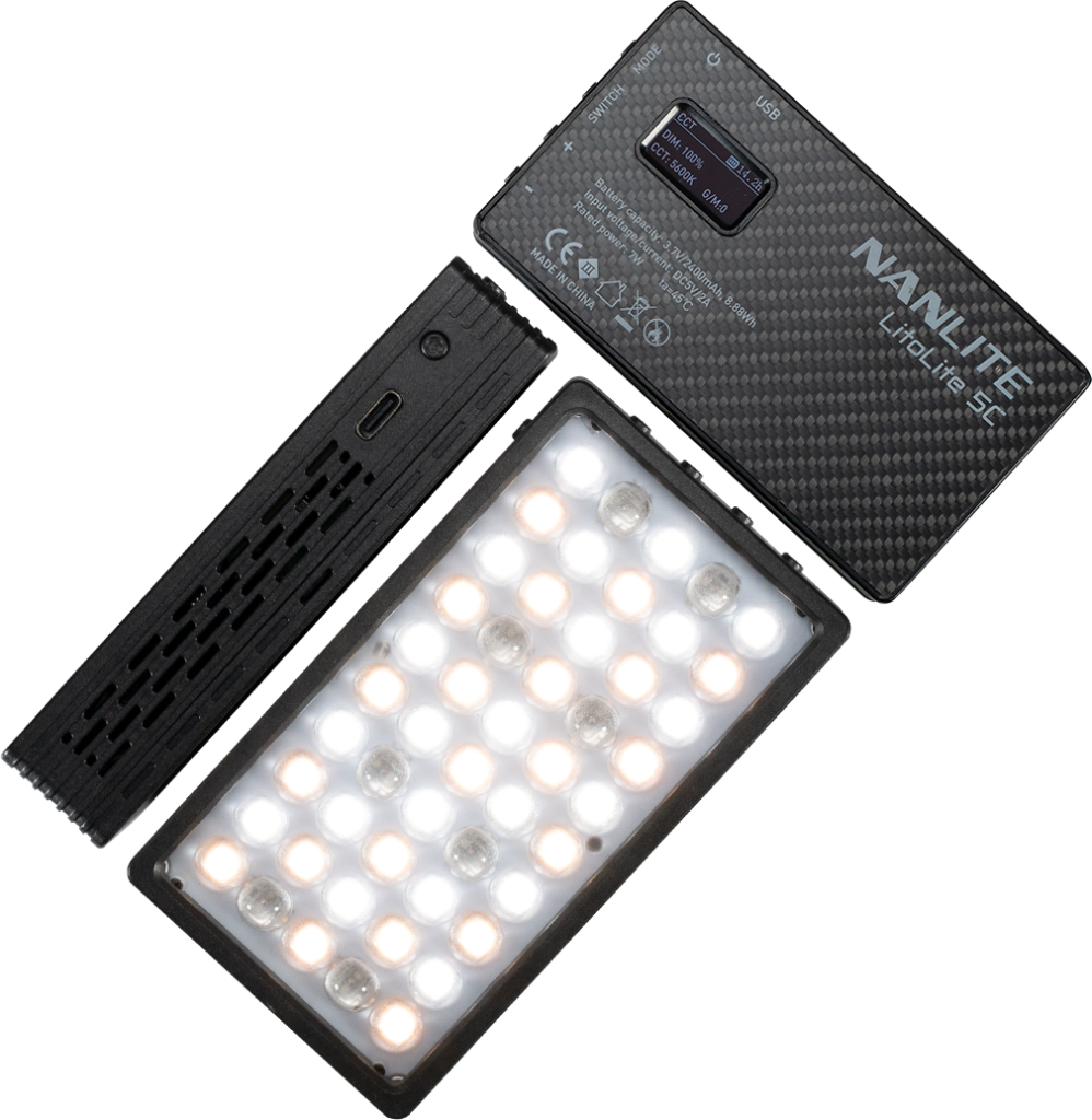 NANLITE LitoLite 5C RGB led lámpa
