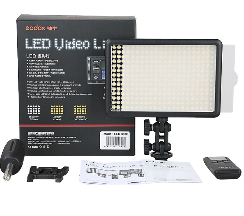 GODOX LED308IIC Bi-color led lámpa (3300-5600K)