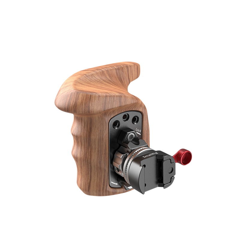 SmallRig 2117 Right Side Wooden Grip w/NATO Mount
