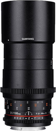 Samyang 100mm T3.1 VDSLR ED UMC Macro Canon M